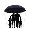 130CM Large Umbrella Rain Windproof Large Folding Umbrella High Quality Men Business Umbrellas