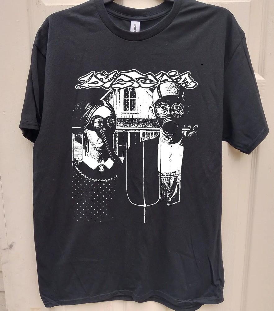 Dystopia Band Shirt Classic in Black Cotton Graphic Tshirt Reprint S5XL KH10531 Unisex T-Shirt XXL