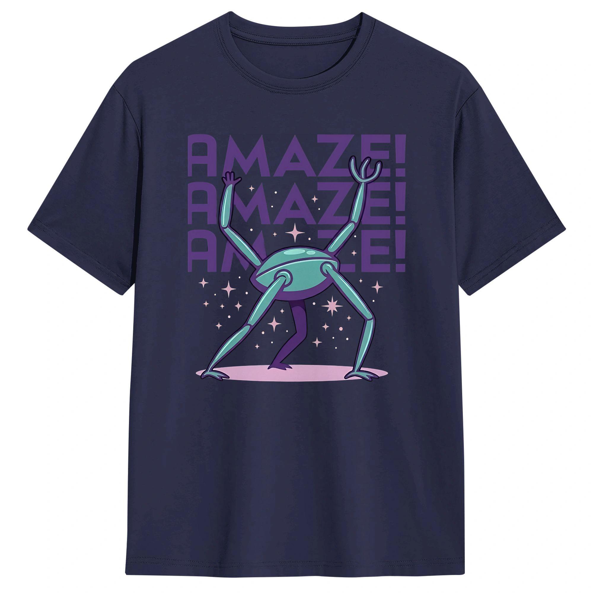 

Дивовижна футболка Amaze Project Hail Mary Rocky для чоловіків Новинка Чиста бавовна Футболка з круглим вирізом Короткий рукав Футболки Літній одяг M