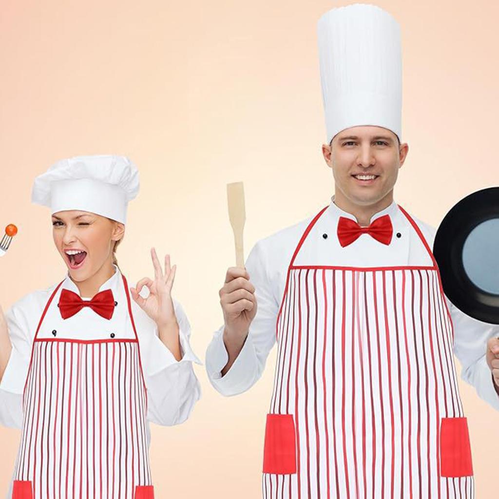 Halloween Themed Servers Uniform Apron Breathable Polyester Blend Fabric Detachable Chefs Cap Ideal For Dining Experiences