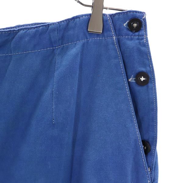 Vintage 70s Euro Work Long Pants Blue Men's Used