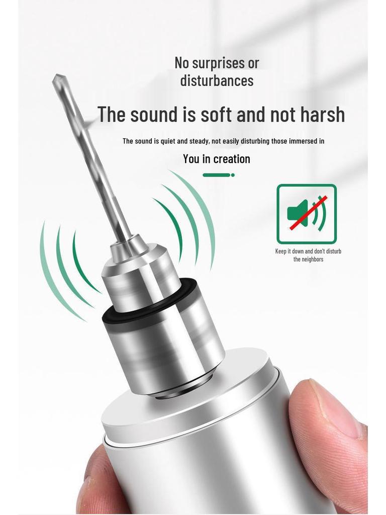 Minaite Handheld Electric Grinder for Jade & Wood Carving and Polishing