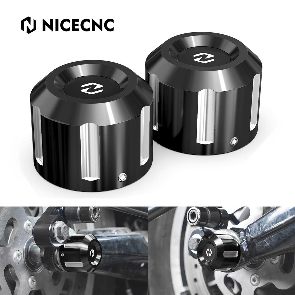 Motorcycle Rear Axle Nut Cap Covers for Harley Road King/Special FLHR/XS Street Glide 2017-2024 Road King Classic FLHRC 17-2020