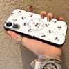 Cartoon Cherry Funda Phone Cover Case for Apple iPhone 17 Pro Max 12 13 14 Air 16 15 Pro 7 8 XR XS MAX 11