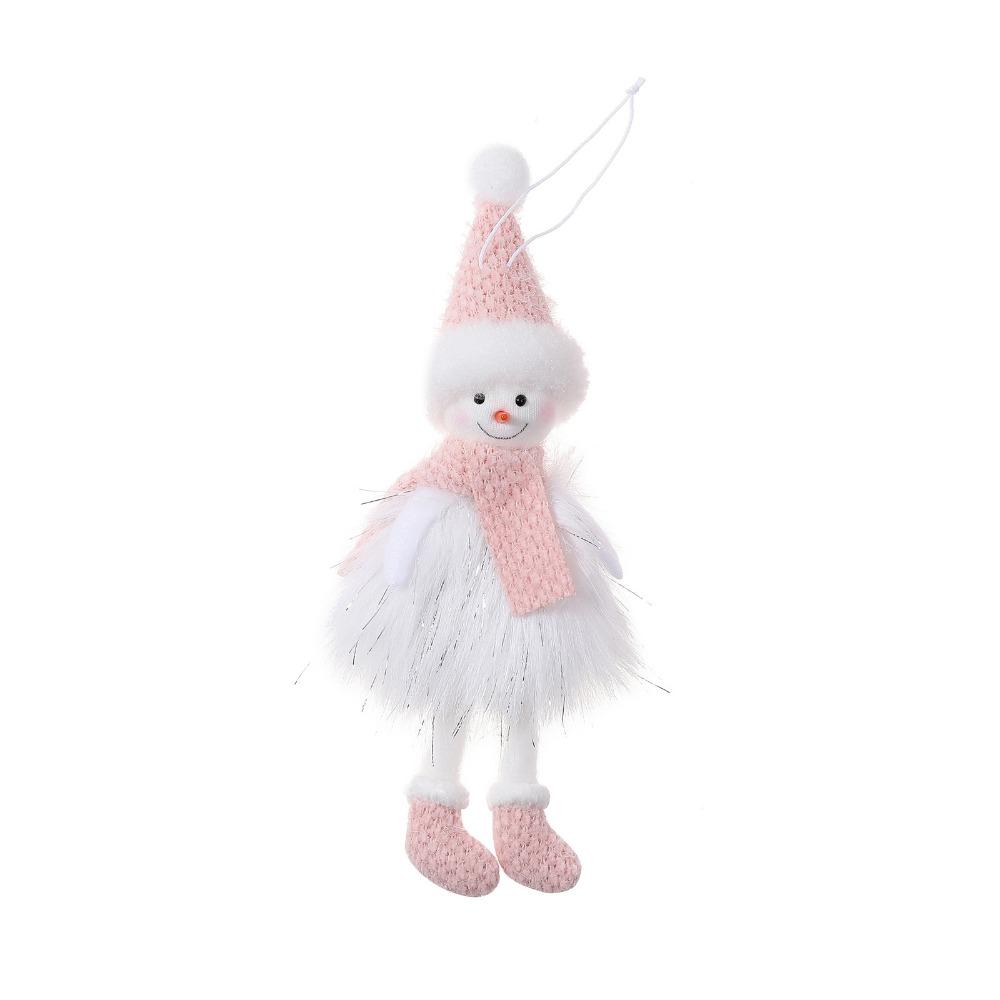 Creative Hanging Snowman Dolls Elegant Christmas Tree Decoration Snowman Ornaments Home Decor