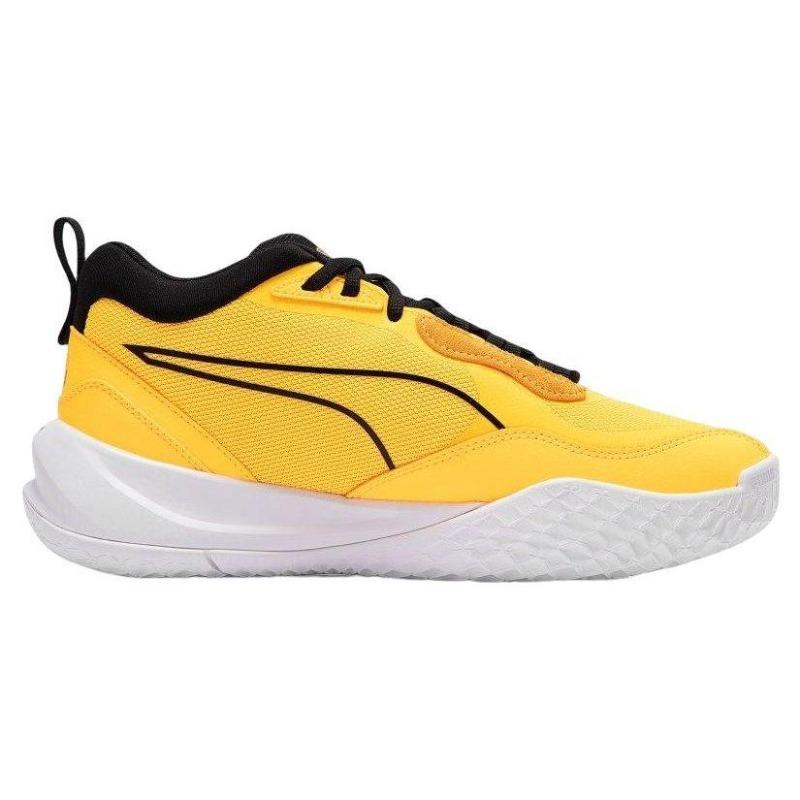 Puma Men's Playmaker Pro Dylan Low Top Basketball Shoes Yellow Black 377577-01