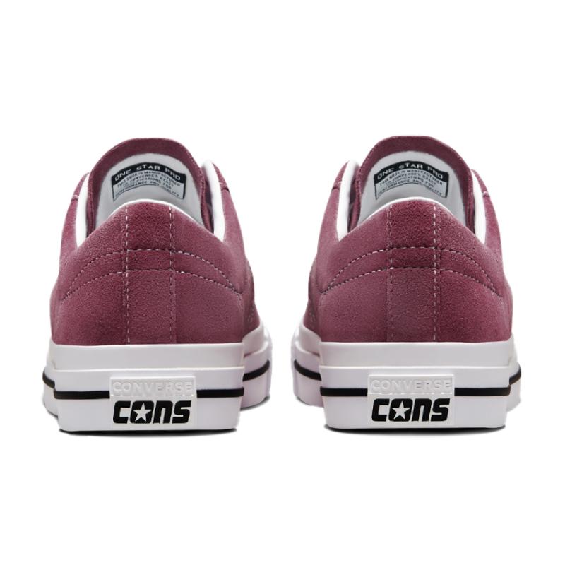Converse One Star Pro Pro Lekkie i Antypoślizgowe Niskie Buty Deskorolkowe Unisex Różowy Czerwony