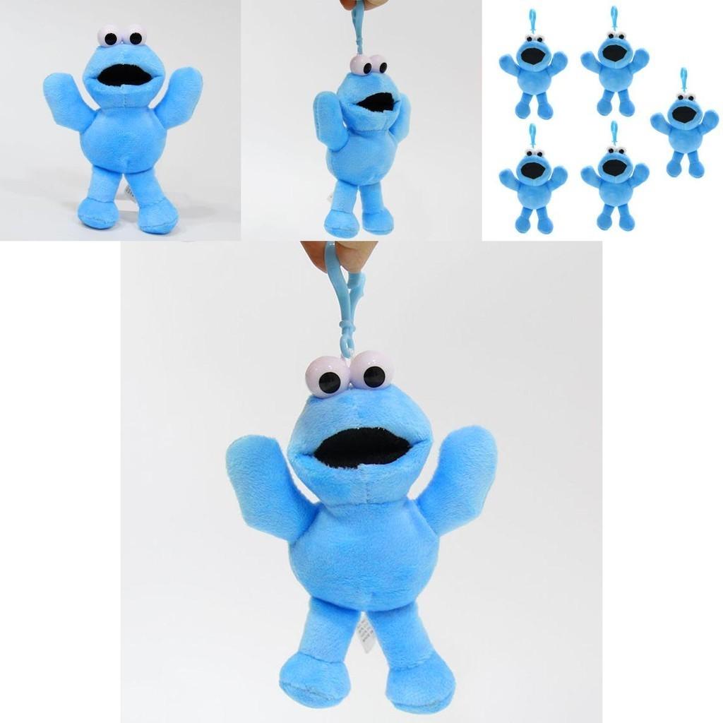 Adorable Sesame Street Cookie Monster Soft Plush Ornament Dolls For Kids Gifts
