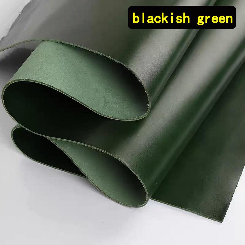 2mm colored oak plant tanned leather, top layer genuine leather, handmade leather, DIY dyed plain weave carved leather fabric