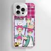 Anime S-Saiki Kusuo Phone Case For iPhone 16 15 14 13 12 11 Pro Max White Matte Laser Metallic Aurora Funda