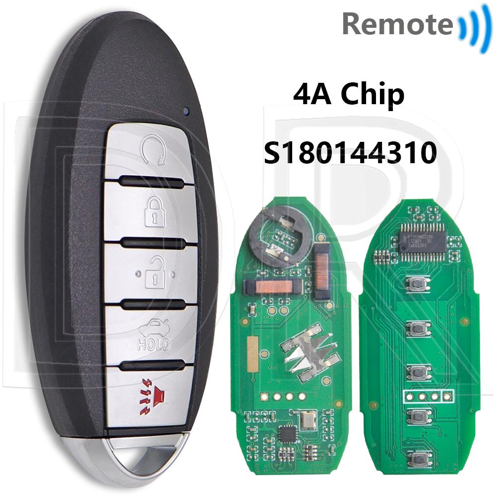 Great ID47/4A Chip 433MHz KR5S180144014 S180144018/020/310/324 Proximity Car Remote Key For Nissan Maxima Altima 2013-2019