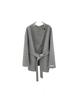 Stand-up collar short double-sided wool coat lapel loose lazy small autumn and winter women's camel white coat