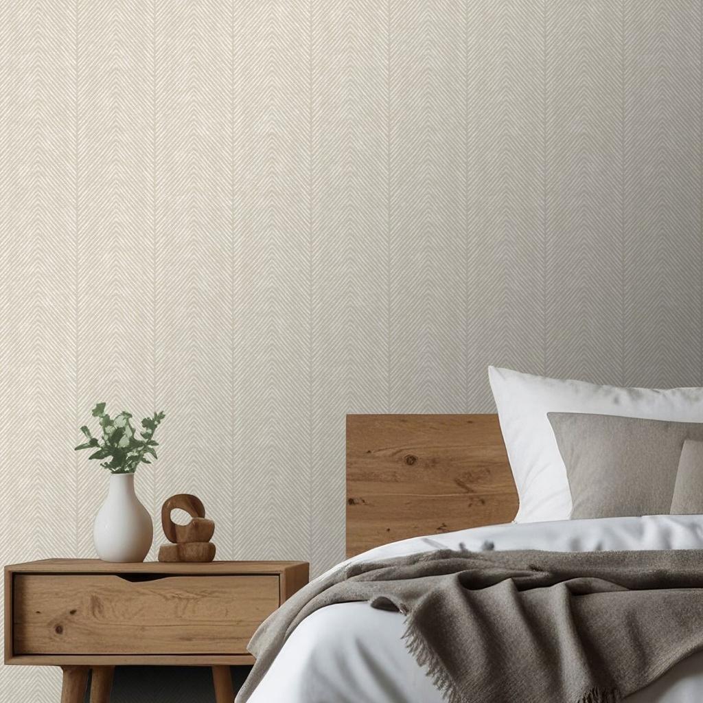 World of Wallpaper Herringbone Wallpaper