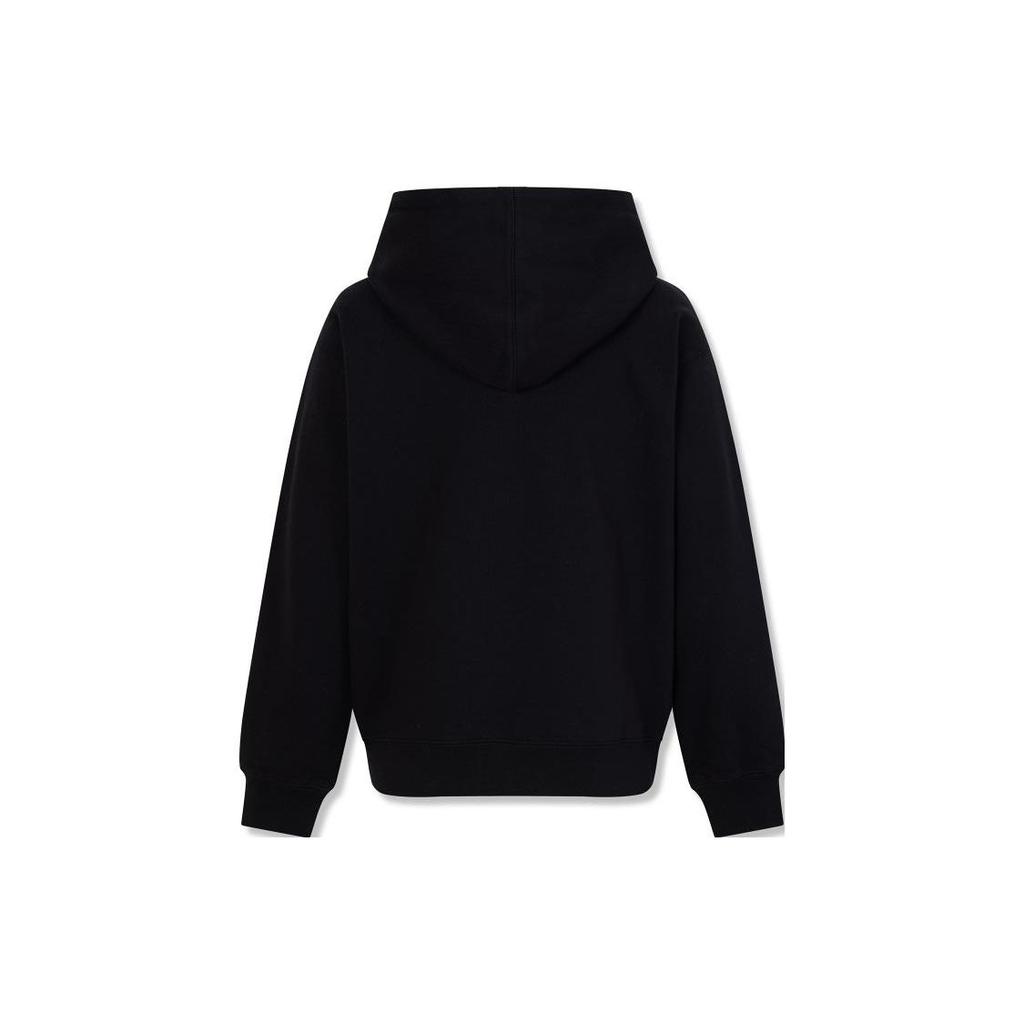 Felpa con cappuccio e maniche lunghe con logo Levis Casual Donna Nero A7477-0001