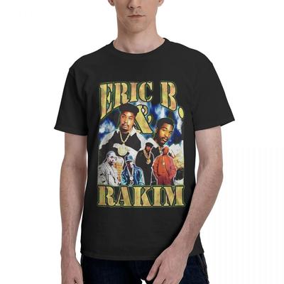 Eric B And Rakim Group Bootleg 100 Cotton Casual Breathable Confortable TShirt Football Shirts 2025 Mens Wear