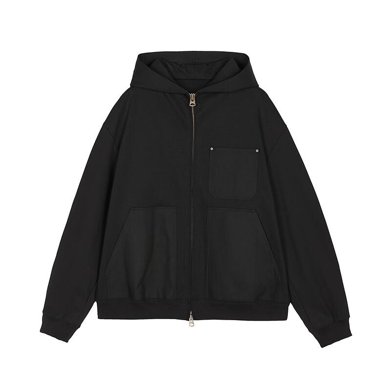 Men's Relaxed Fit Long-Sleeve Zip-Up Hoodie