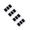 4Pcs Refrigerator Air Filter Replacement Activated Carbon Highly Effective Air Purifying Filter