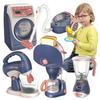 Kids Coffee Machine Toy Set Kitchen Toy Simulation Washing Machine Vacuum Cleaner Pretend To Play Children's Furniture Toys