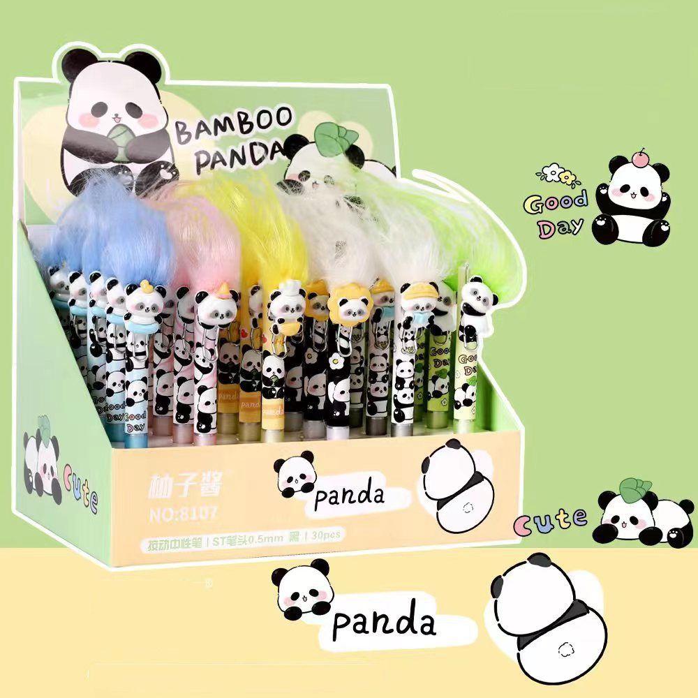 Kawaii Ugly Baby Fried Hair Neutral Pen DIY Water Pen New Sticky Fur Neutral Pen