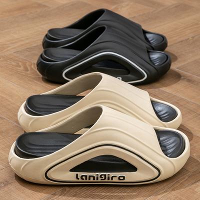Fashion Shevalues Fashion Men's Slippers Leisure Lightweight Slides Non-slip Outdoors Male Slippers EVA Soft Sole Platform Men's Sandals