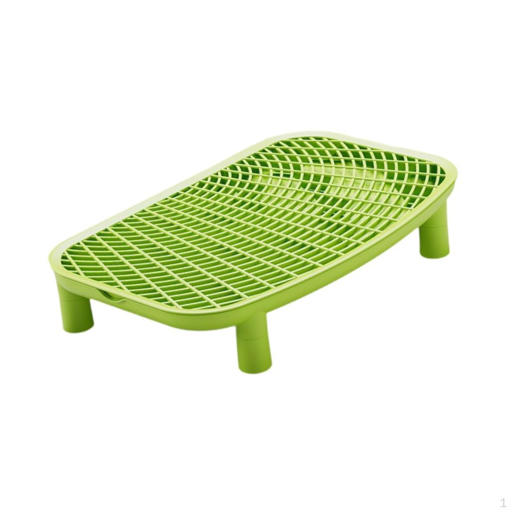 Step Cat Litter Ramp Easy To Clean Accessories Pet Supplies for Bathroom Lavatory