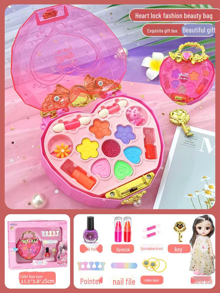 

«Коробка с косметикой принцессы»: Детский набор косметики для ролевых игр для девочек – идеальный подарок для переодевания