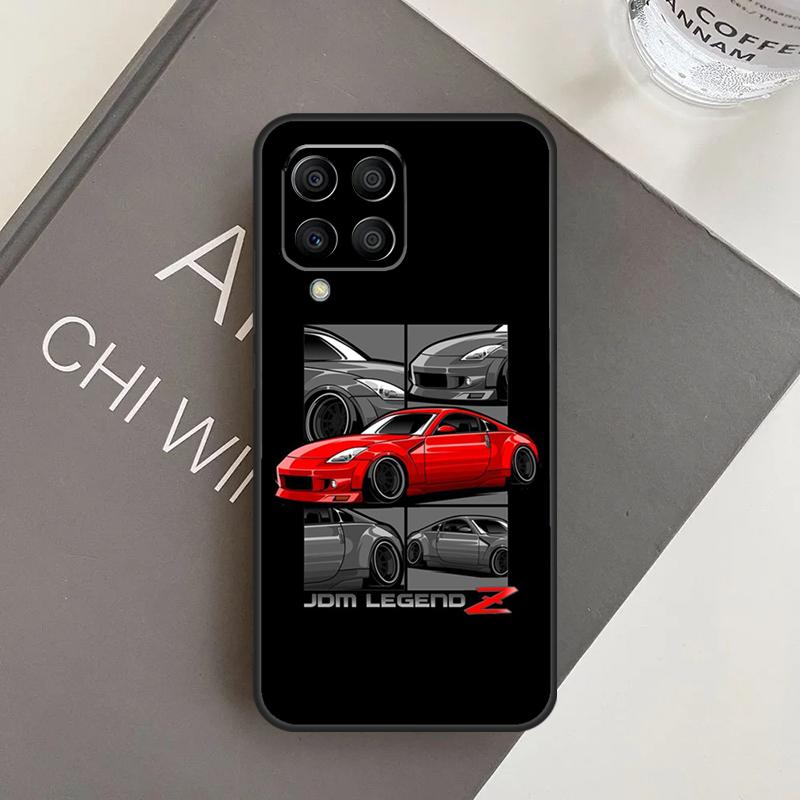 Sports Car JDM Drift Case For Samsung Galaxy M16 M36 M56 M33 M53 M13 M12 M32 M52 M20 M15 M55 M31 M14 M35 M34 M54