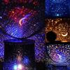 1Pc Led Night Light Projector Starry Sky Star Moon Kids Baby Sleep Colorful Lamp