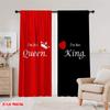 Minimalist Plane Printing Curtains King Queen Polyester Woven Without Rod Art Deco Festive Ldeal Living Set Of 2 Made