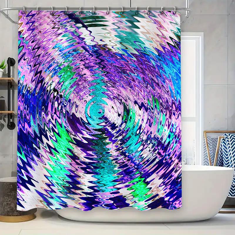 

Luxurious Sunflower Garden Shower Curtain Waterproof Fabric Print For Bathrooms Decor W60H190(CM)-1 Pcs