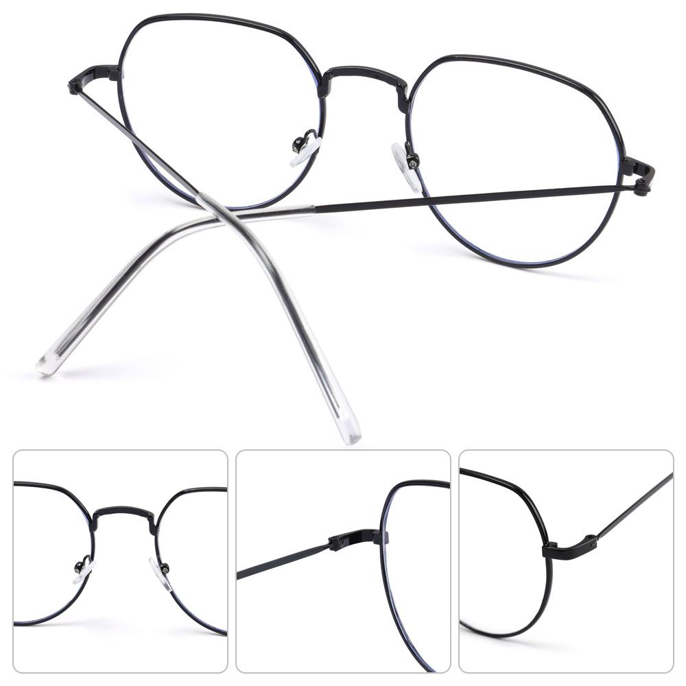 

Прочные портативные компьютерные очки с защитой от синего света, ультралегкая оправа, большие очки