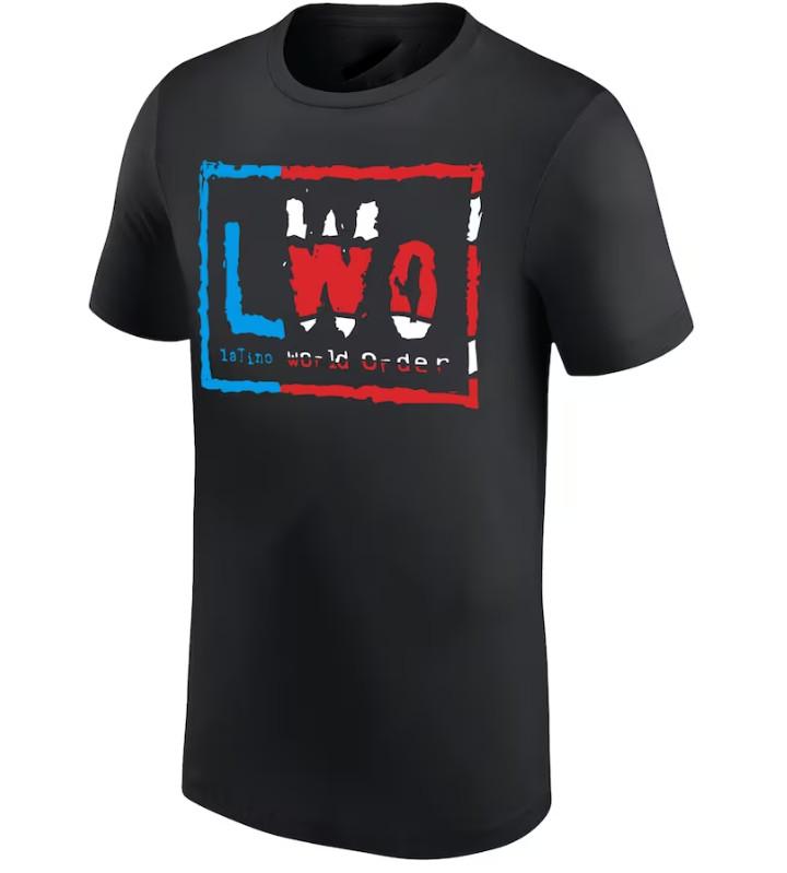 Men s Black LWO Latino World Order T-Shirt Unisex T-Shirt XL