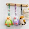 Small Plush Bird Keychain - Penguin & Parrot Figures Hanging Ornament