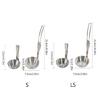 Stainless Steel Soup Ladle/Slotted Spoon with Folding Handle Camping Spoon