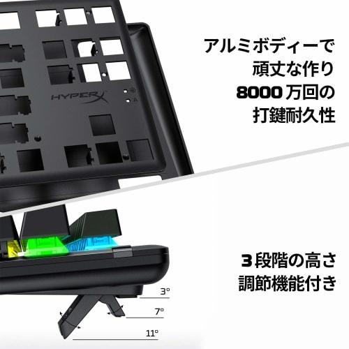 [Japanese Layout] HyperX Alloy Origins Core RGB Mechanical Gaming Keyboard Tenkeyless HyperX Switch for Gamers 2 Year Manufacturer Warranty HX-KB7RDX-