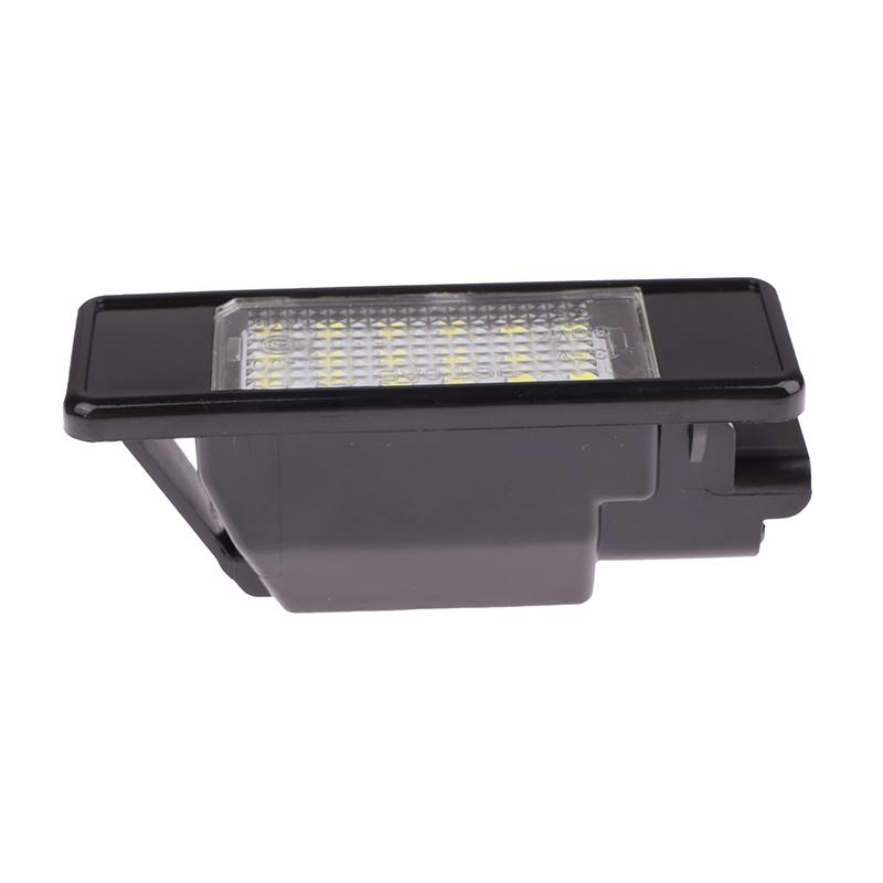 1/2 ks pro 106 1007 207 307 308 3008 406 407 508 607 a C2 C3 C4 C5 C6 C8 DS3 LED světlo SPZ