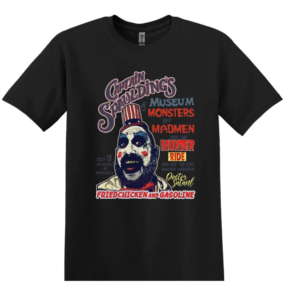 Captain Spaulding Museum Monsters and Madmen T-Shirt House of 1000 Corpses XXXXL
