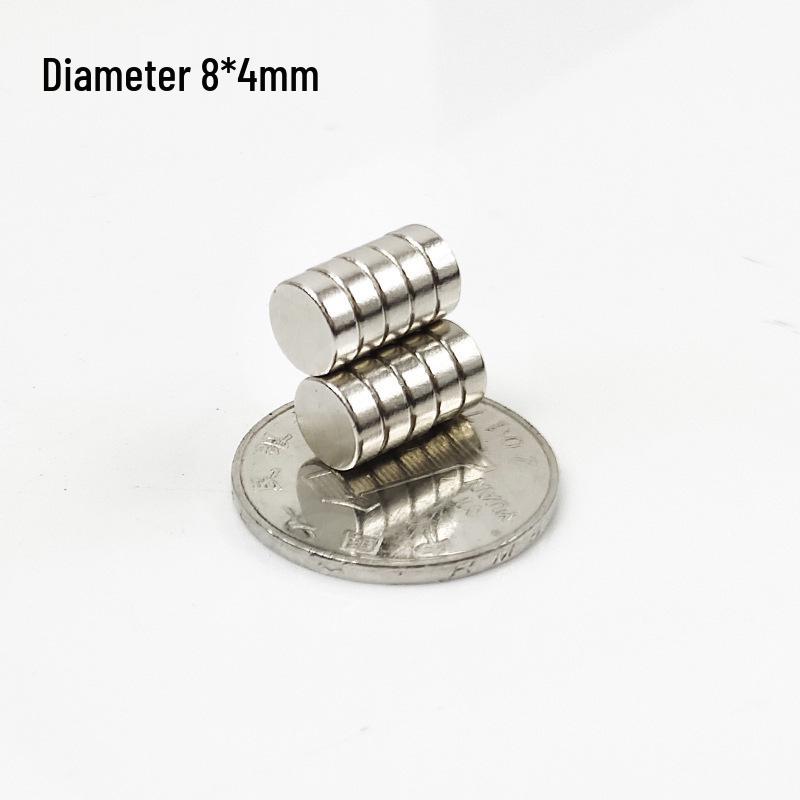 Neodymium Iron Boron Double-Sided Strong Suction Magnets for Fridges, Round and Square Shapes.