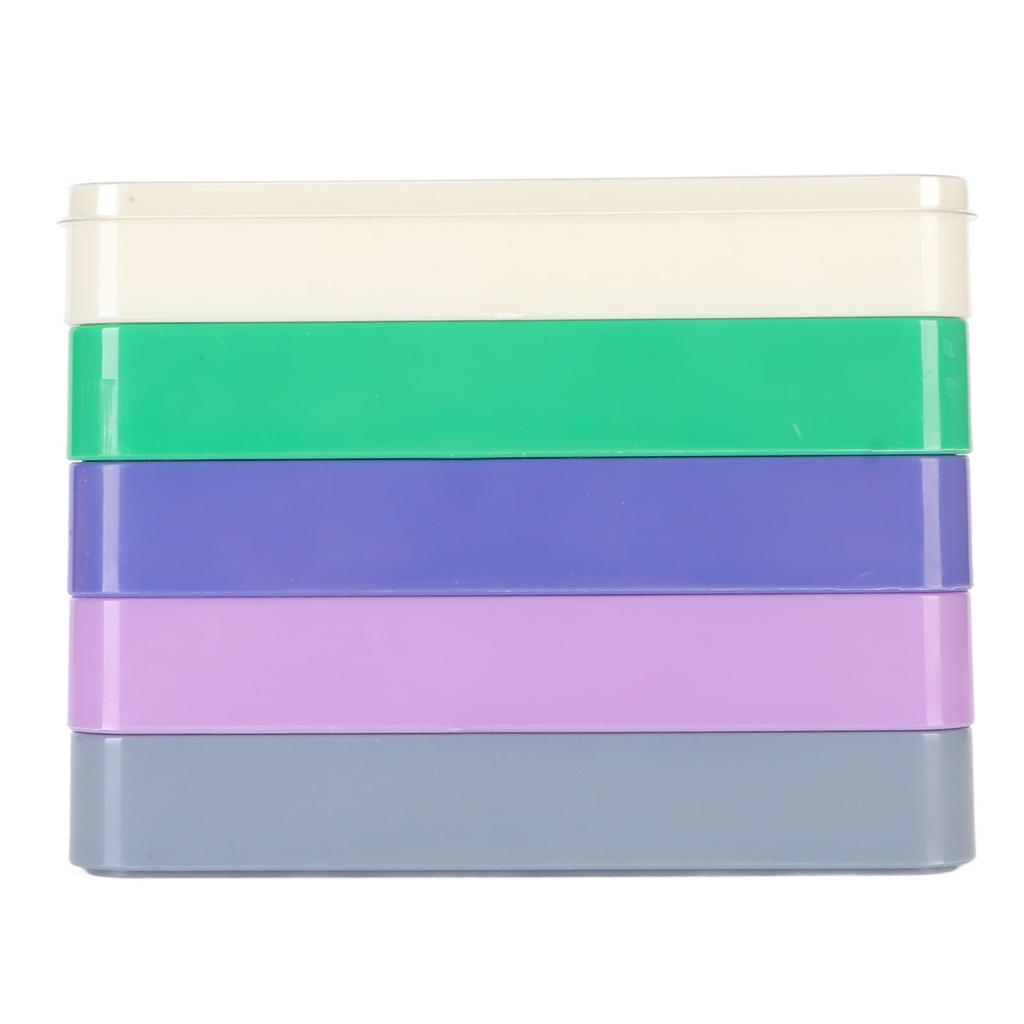 Watch Parts Storage Box 5 Layers Stackable Dust Prevention Rectangular Watch Repair Tool Organizer