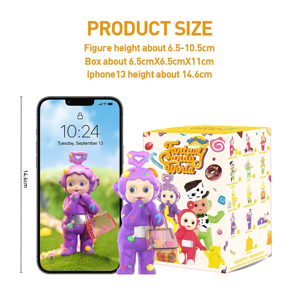 POP MART Teletubbies Fantasy Candy World Series [3-Piece Set] Pop Mart Gachapon Blind Box Figure Plastic Model Premium Toy Soft Vinyl Original