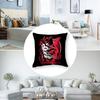 Cartoon H-Hazbin HotelS Pillow Case 3D Print Polyester Fiber 40*40cm Home Sofa Throw Decoration Festival Gift
