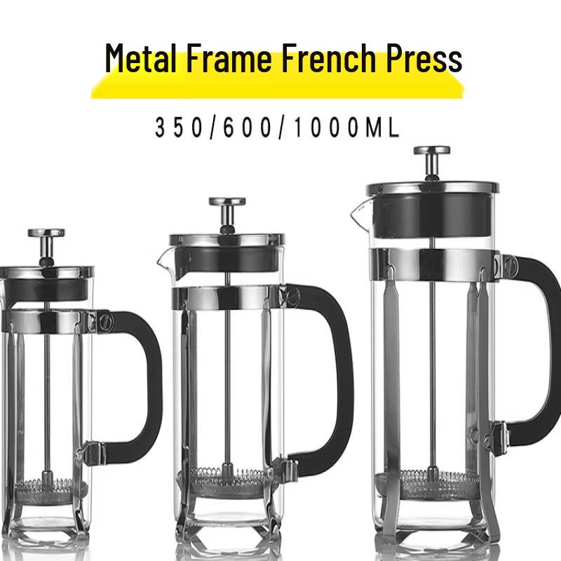 TLXT French Press Coffee Maker 1000ml