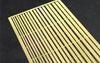Maso Models General Purpose Etched Strip Sheet D Width Thickness Miniature Accessory MH80046 Ultra-Thin 1.25-3mm 0.15mm