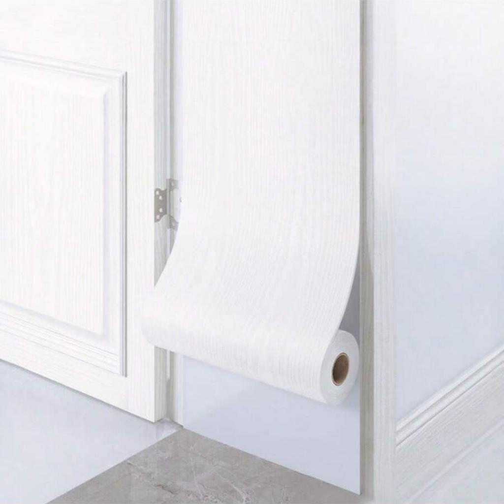 1PC 5mx10cm/20cm Imitation Wood Grain Door Frame Decoration Sticker,Bedroom and Living Room Wall Stickers,Floor Decoration Lines