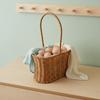 Handwoven Flower Basket Handmade Rattan Multifunctional
