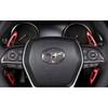 2pcs Shift Paddle Extension Steering Wheel For Toyota Camry 2018-2023 Red Alloy