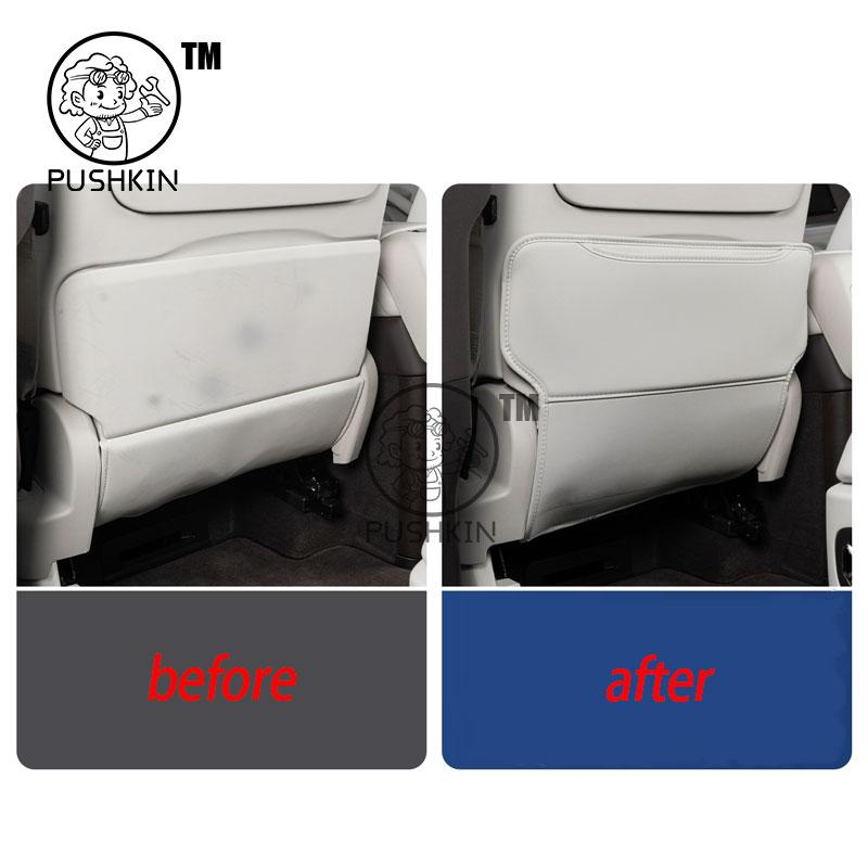 Car Rear Row Anti-kick Covers For Denza N9 2025 2026 Seat Back Kick