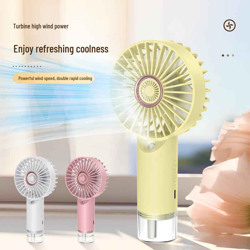 Portable USB Rechargeable Handheld & Desktop Cooling Fan