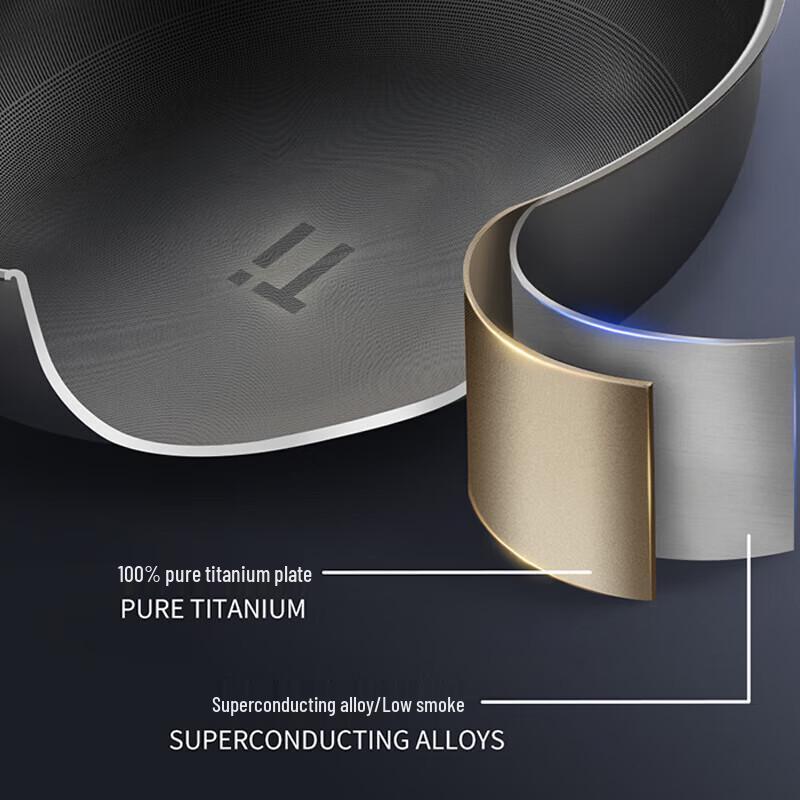 ASD Pure Titanium 0-Coating Wok
