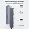 Aluminum USB Type C Hubs With HDTV Output USB Port And Memory Card Reader For Computers